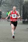 Graeme Cook (NSP) finishing the Wallsend Harriers Terry O'Gara 5k Memorial Road Race. Photo: David T. Hewitson/Sports for All Pics